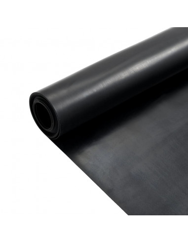 Tappetino Antiscivolo in Gomma 1,2x2 m 1 mm Liscio