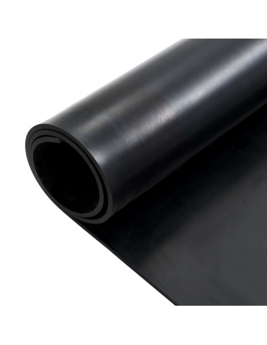 Tappetino Antiscivolo in Gomma 1,2x2 m 8 mm Liscio