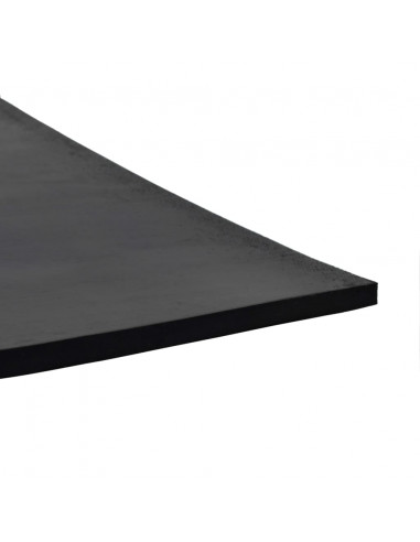 Tappetino Antiscivolo in Gomma 1,2x2 m 8 mm Liscio