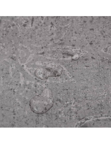 Listoni Pavimento Autoadesivi PVC 5,21m² 2mm Marrone Cemento