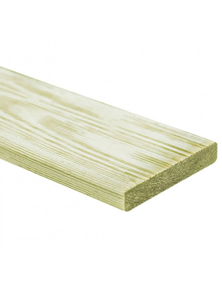 Tavole Pavimento 60 pz 7,2 m² 1m Legno Massello Pino Impregnato