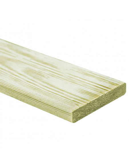 Tavole Pavimento 36pz 4,32 m² 1m Legno Massello Pino Impregnato