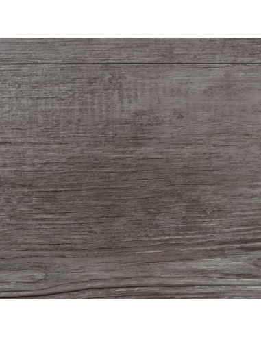 Listoni Autoadesivi in PVC 5,21 m² 2 mm Legno Marrone Opaco