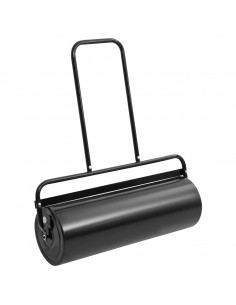 Rullo da Giardino con Manico Nero 63 L Ferro e Acciaio