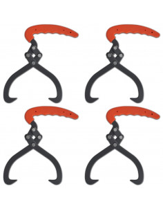 Pinze Tenaglie per Tronchi 4 pz con Manico in PVC 2