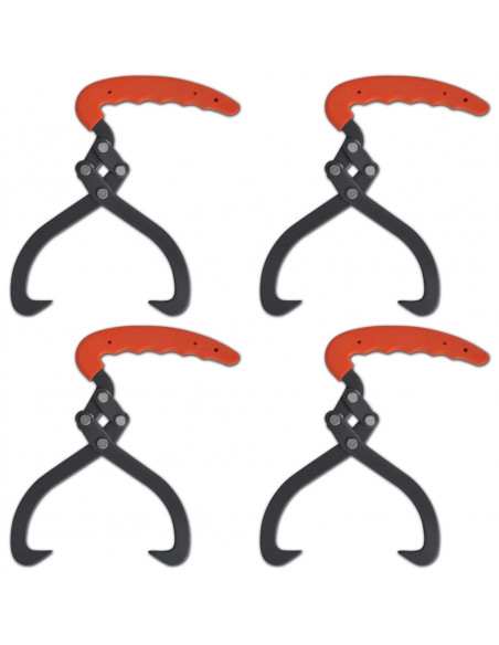 Pinze Tenaglie per Tronchi 4 pz con Manico in PVC
