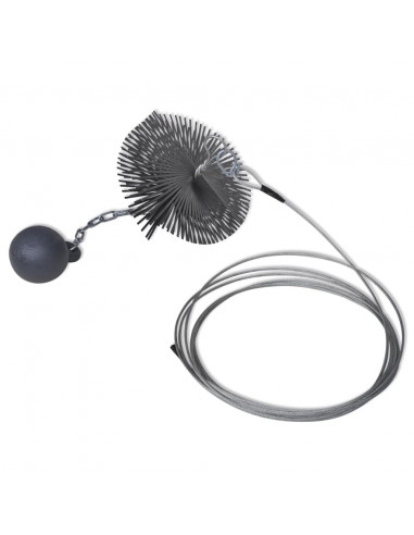 Spazzola Rotonda per Canna Fumaria Diametro 25 cm