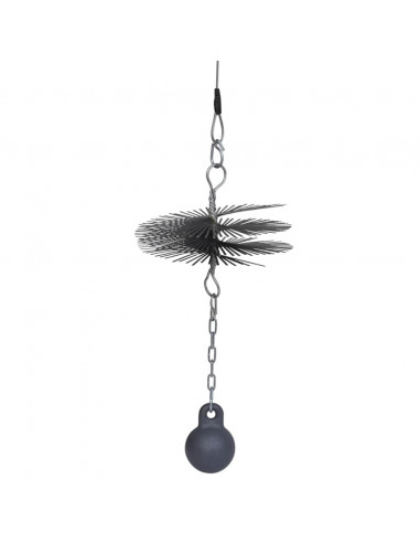 Spazzola Rotonda per Canna Fumaria Diam 25 cm