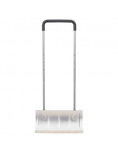 Pala da Neve con Manico Allungabile Argento 61 cm Lama Acciaio