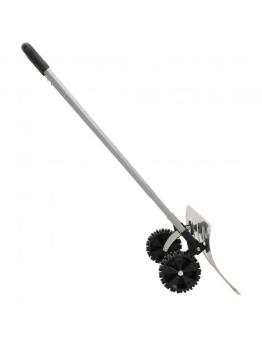 Pala da Neve con Manico Allungabile Argento 61 cm Lama Acciaio