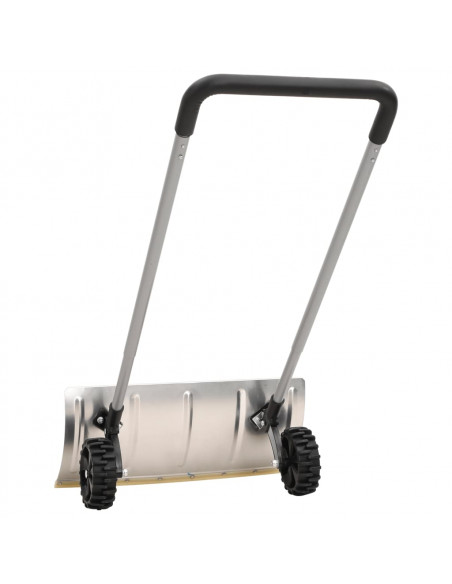 Pala da Neve con Manico Allungabile Argento 61 cm Lama Acciaio