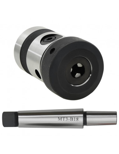 Mandrino Maschiatura B18 Gambo MT3 Filettatura Interna M3-M16