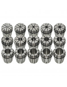 Pinze per Colletti ER25 Set Utensili per Tornitura 15 pz 2