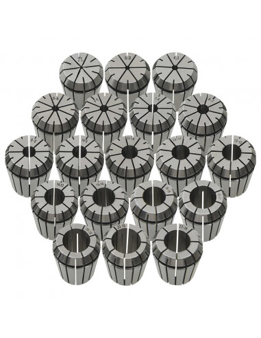 Pinze per Colletti ER32 Set Utensili per Tornitura 19 pz