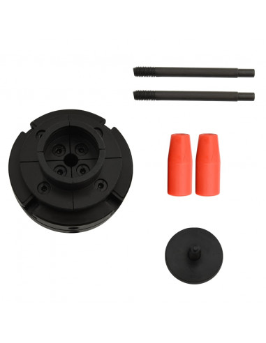 Mandrino per Legno a 4 Griffe Attacco M33 in Acciaio 100 mm