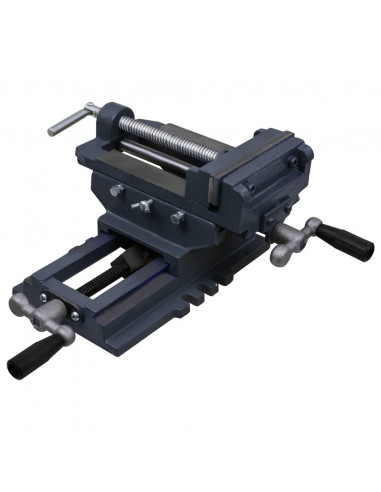 Morsa Manuale Slitta Trasversale per Trapano a Colonna 150 mm