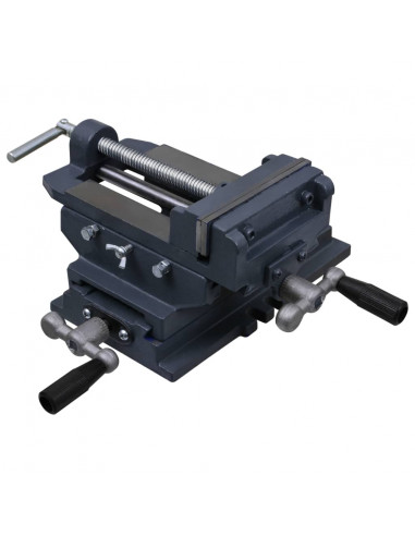 Morsa Manuale Slitta Trasversale per Trapano a Colonna 150 mm