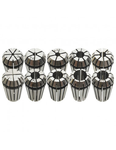 Pinze per Colletti ER16 Set Utensili per Tornitura 10 pz