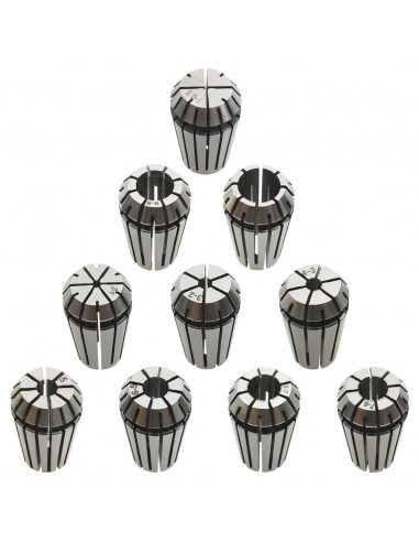 Pinze per Colletti ER16 Set Utensili per Tornitura 10 pz