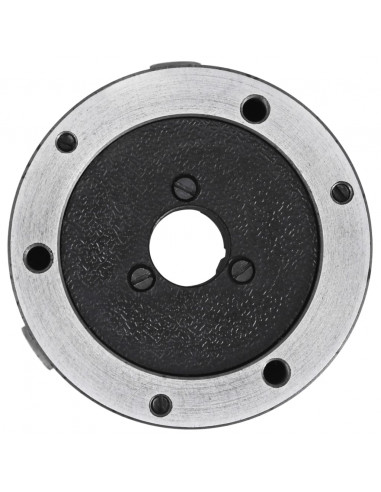 Mandrino per Tornio a 3 Griffe Autocentrante 100 mm in Acciaio