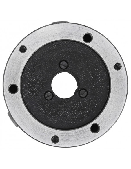 Mandrino per Tornio a 3 Griffe Autocentrante 100 mm in Acciaio