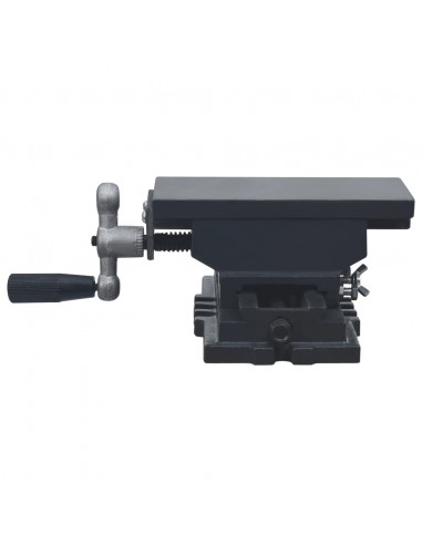 Morsa Manuale da Tavolo con Slitta Trasversale