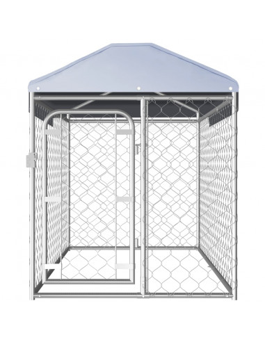 Canile da Esterno con Tetto 200x100x125 cm