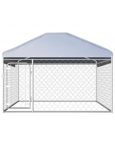 Canile da Esterno con Tetto 200x200x135 cm