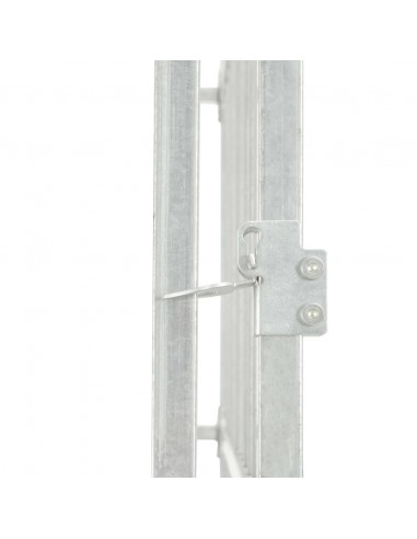 Canile da Esterno con Tetto 382x192x225 cm