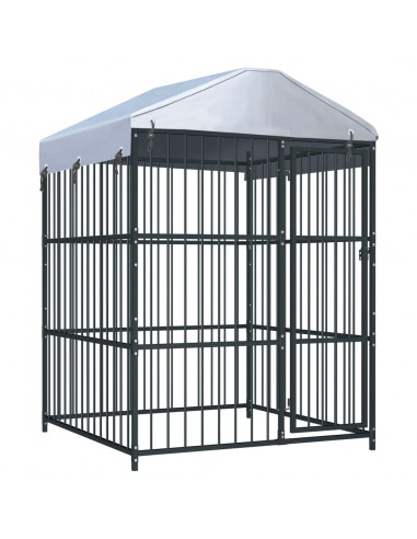 Canile da Esterno con Tetto 150x150x210 cm