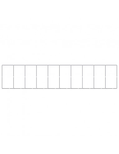 Gabbia per Cani da Esterno in Acciaio 18,43 m²