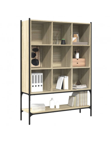 Libreria Rovere Sonoma 102x30x141,5 cm in Legno Multistrato