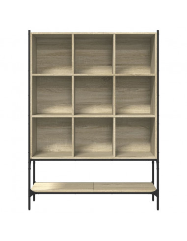 Libreria Rovere Sonoma 102x30x141,5 cm in Legno Multistrato