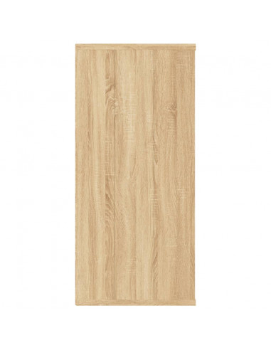 Libreria/Credenza Rovere Sonoma 66x30x98 cm Legno Multistrato
