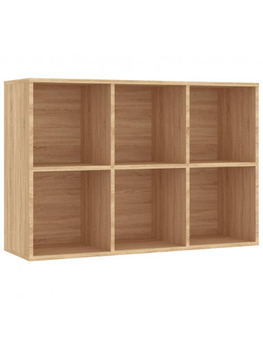 Libreria/Credenza Rovere Sonoma 66x30x98 cm Legno Multistrato