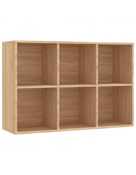 Libreria/Credenza Rovere Sonoma 66x30x98 cm Legno Multistrato