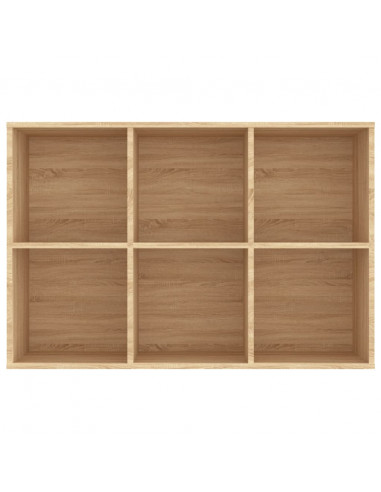 Libreria/Credenza Rovere Sonoma 66x30x98 cm Legno Multistrato