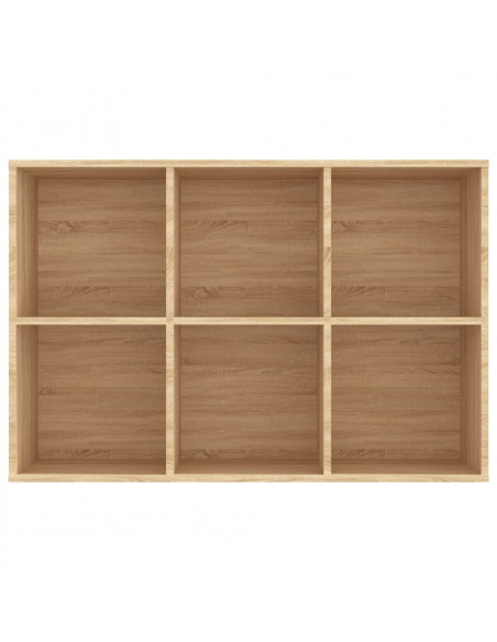 Libreria/Credenza Rovere Sonoma 66x30x98 cm Legno Multistrato