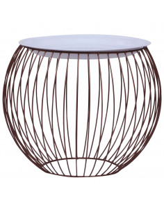 Tavolino da Caffè Oro Ø 51 cm 2