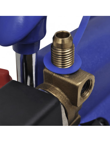 Pompa per Vuoto a un Solo Stadio con Manometro 71 L/min