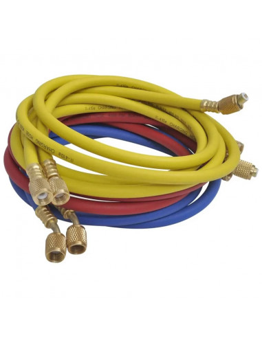 Kit Pompa di Aspirazione 100 L/min con Manometro a 4 Vie