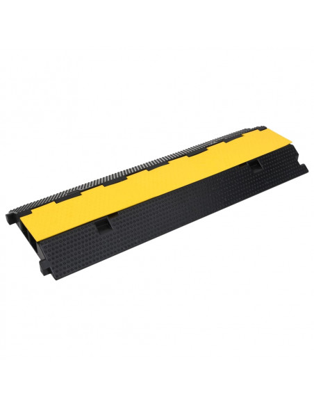 Dossi Passacavi con 2 Canali 2 pz 100 cm in Gomma