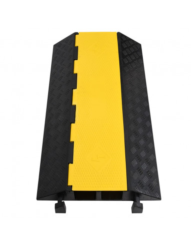 Dossi Passacavi con 2 Canali 2 pz 100 cm in Gomma