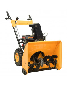 Spazzaneve 6,5 HP Giallo e Nero 2
