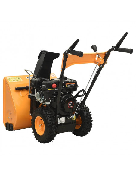 Spazzaneve 6,5 HP Giallo e Nero