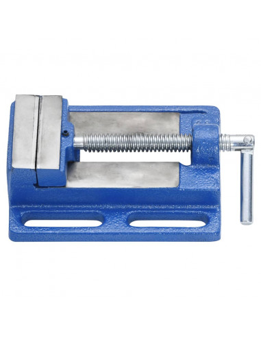 Morsa per Trapano Blu 76 mm in Ghisa