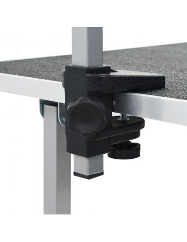 Tavolo Toelettatura Cani Gatti Animali Regolabile 2 Guinzagli