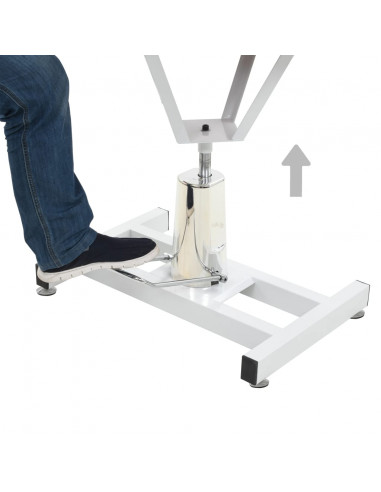 Tavolo di Toelettatura Idraulico per Cani Girevole Regolabile