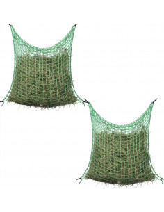 Reti per Fieno 2 pz Quadrate 0,9x1 m PP 2