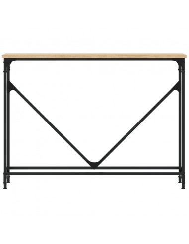 Tavolino Consolle Rovere Sonoma 102x22,5x75cm Legno Multistrato
